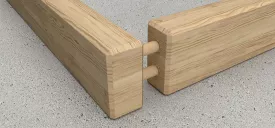 Collage de bois et de matériau en feuille
