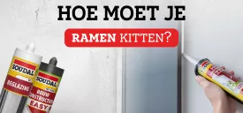 Ramen of kozijnen afkitten