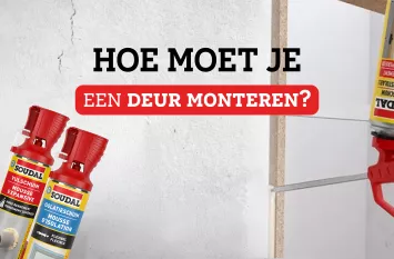 Deur monteren