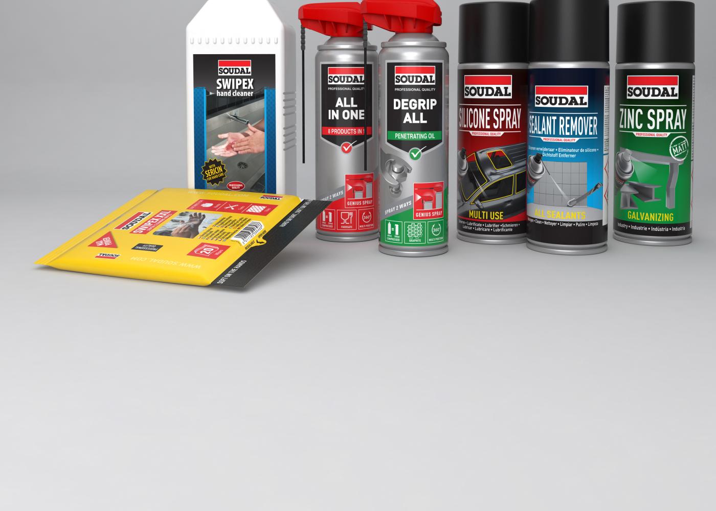 Reiniger und Sprays