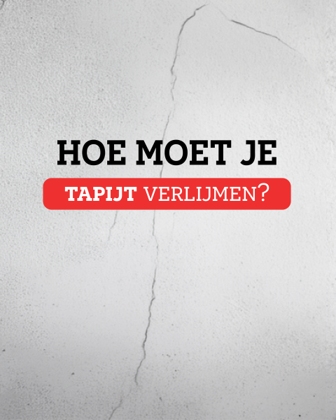 Tapijten lijmen