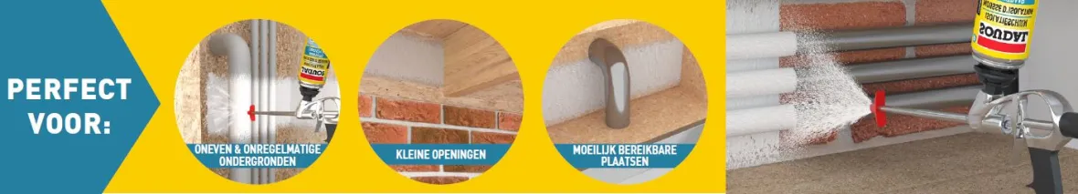 spuitbaar isolatieschuim