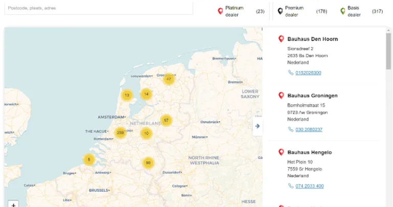 Verkooppunten Soudal Nederland