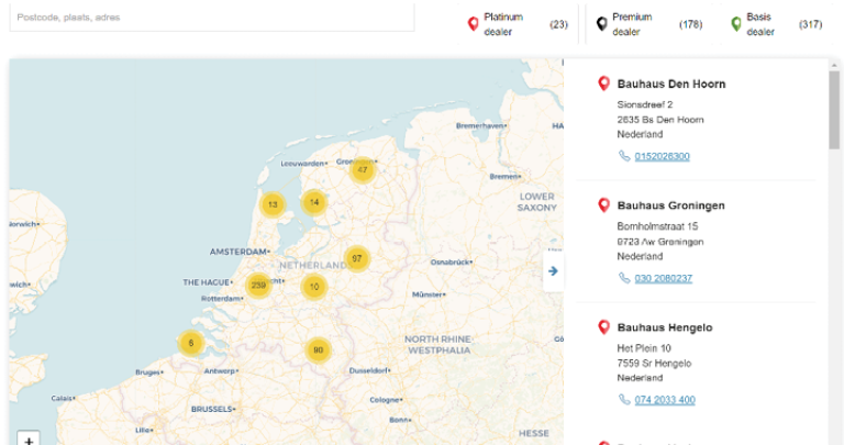 Verkooppunten Soudal Nederland