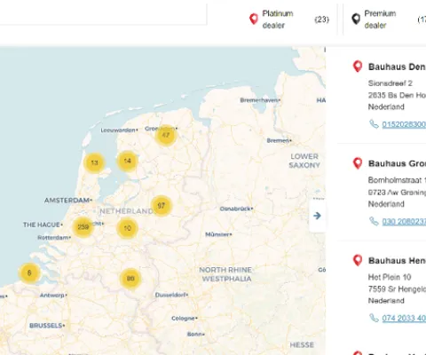 Verkooppunten Soudal Nederland