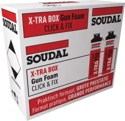 Combibox Soudafoam X-tra Click & Fix