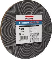 Soudaband Acryl 300 15/3 mm Antraciet