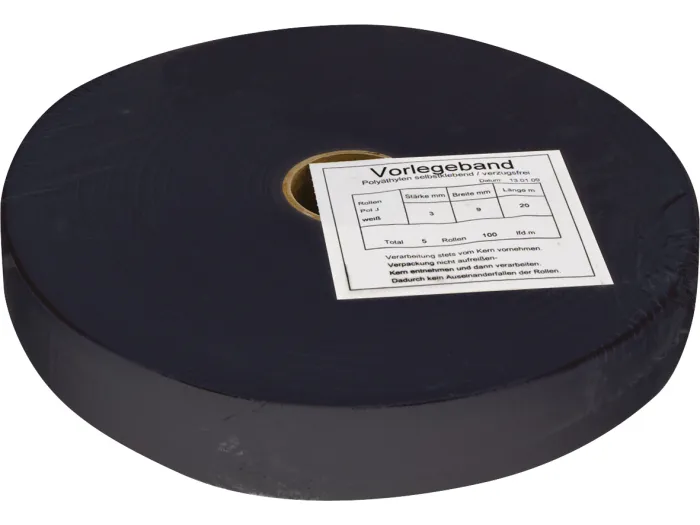 PE-Glasband op rol zonder aftrekstrip 2mm