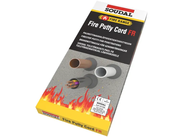 Soudal putty cord FR Graphite 5 pièces