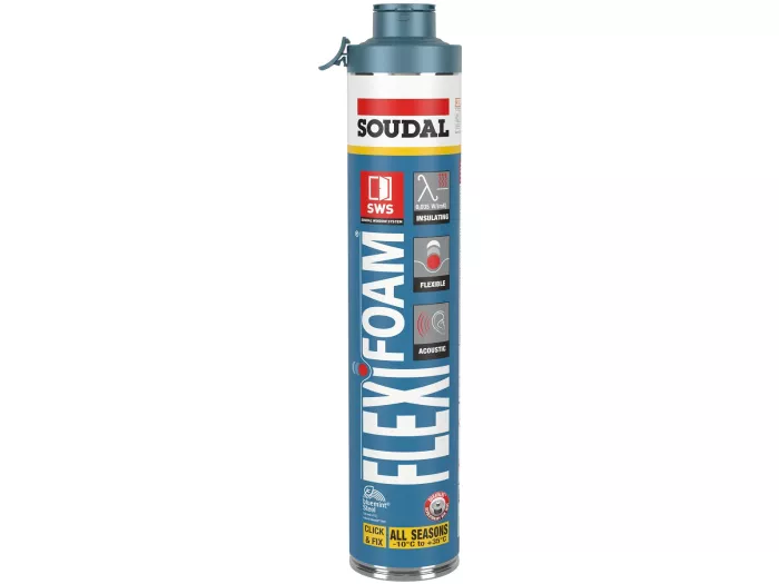 Flexifoam Click & Fix Blauw 750ml