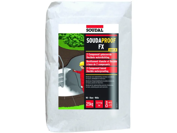 Soudaproof FX comp A Wit 25kg