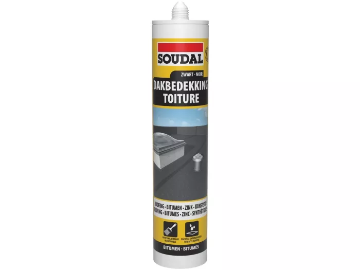Dakbedekking Zwart 290ml