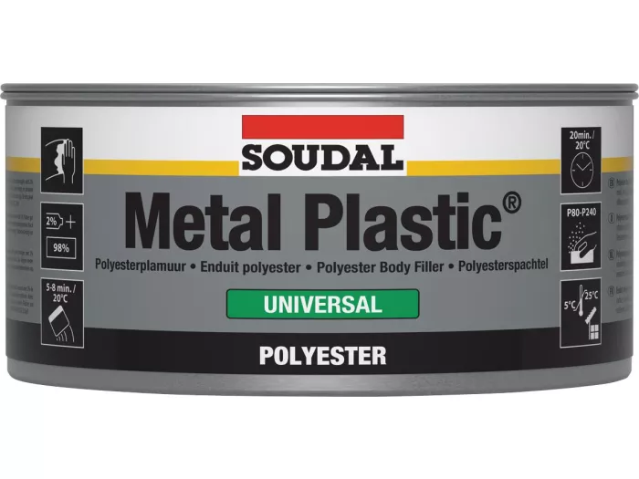 Metal Plastic Universal Vert 2kg