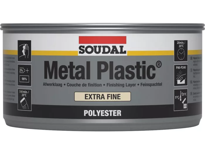 Metal Plastic Extra Fine Wit 1kg