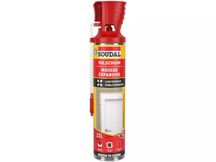 Vulschuim Lage Expansie Genius Gun 600ml